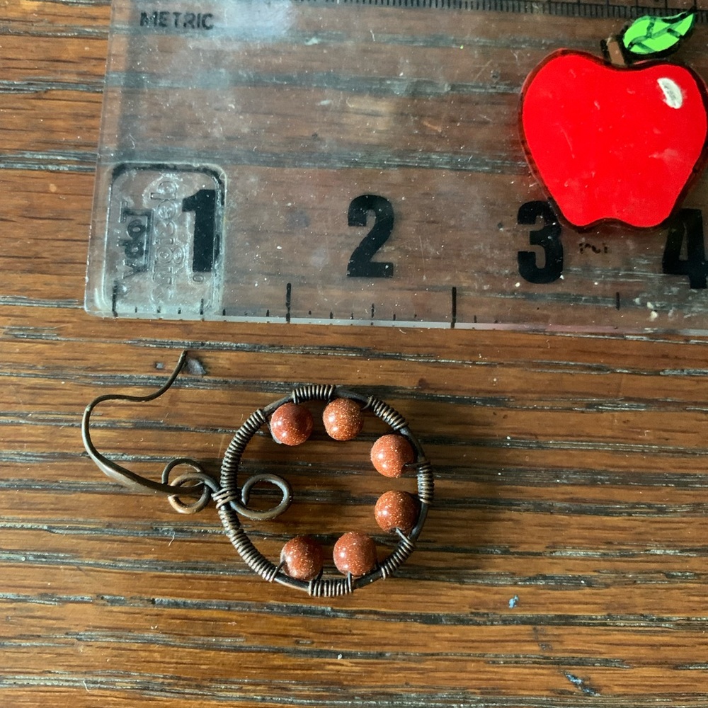 Circular Dangle Earrings - image 3